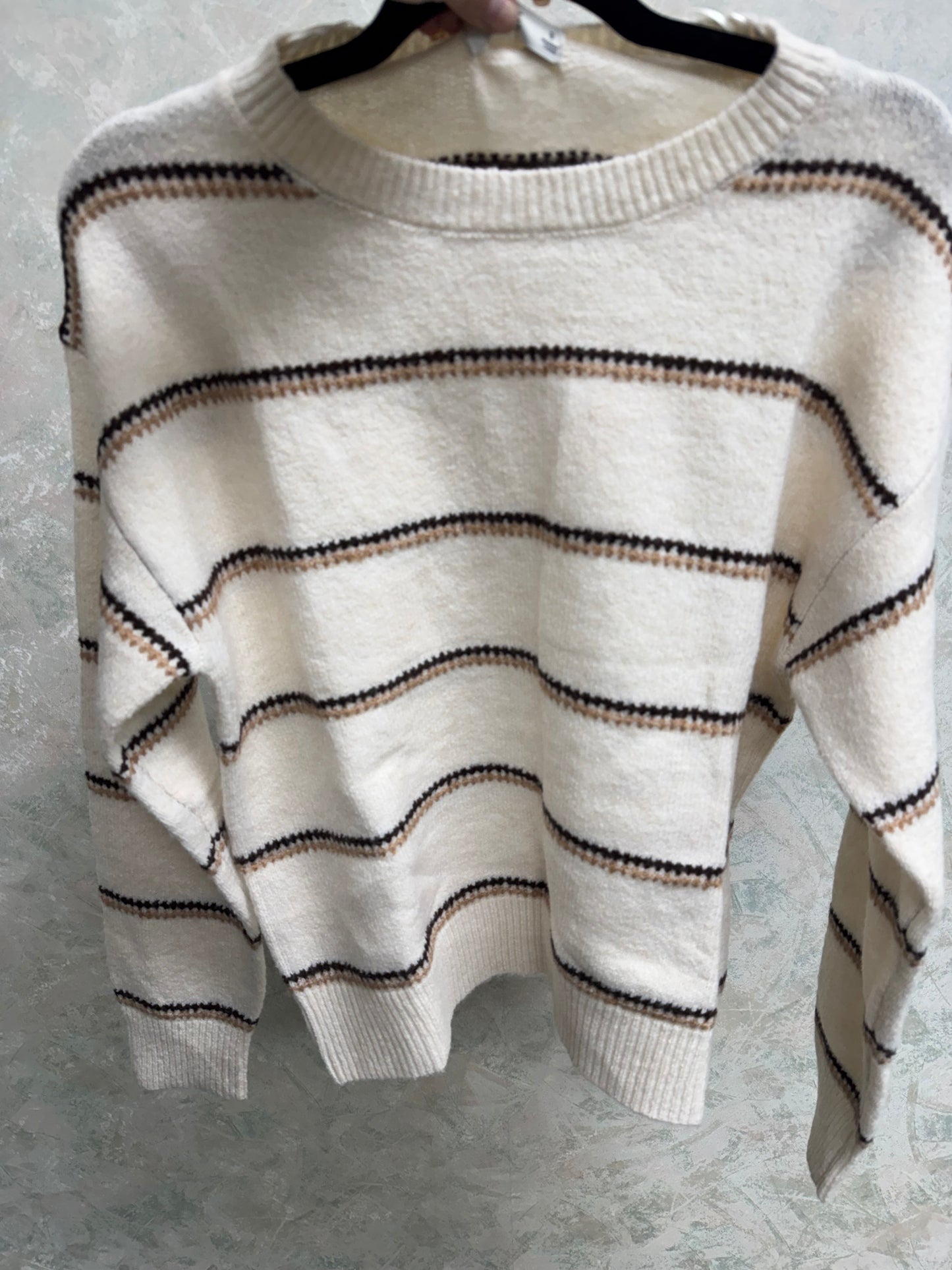 Oatmeal stripe sweater