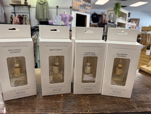 Cedar mountain car diffuser