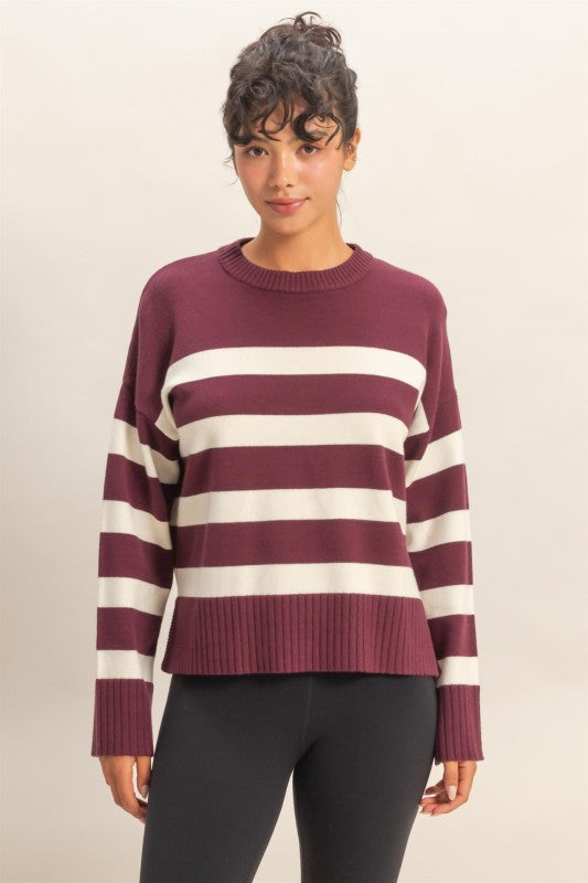 Dark Cherry Sweater