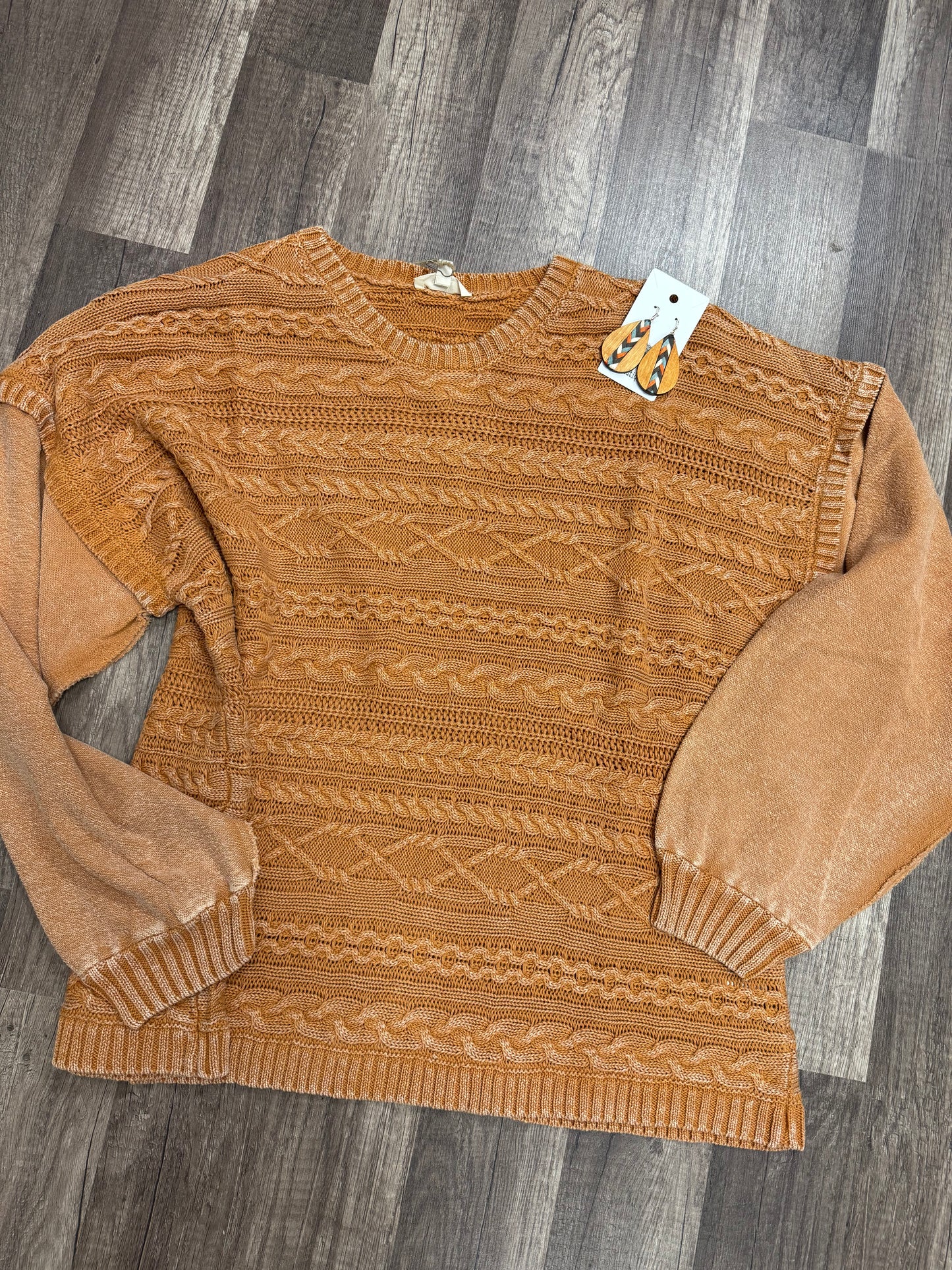 Creamsicle sweater