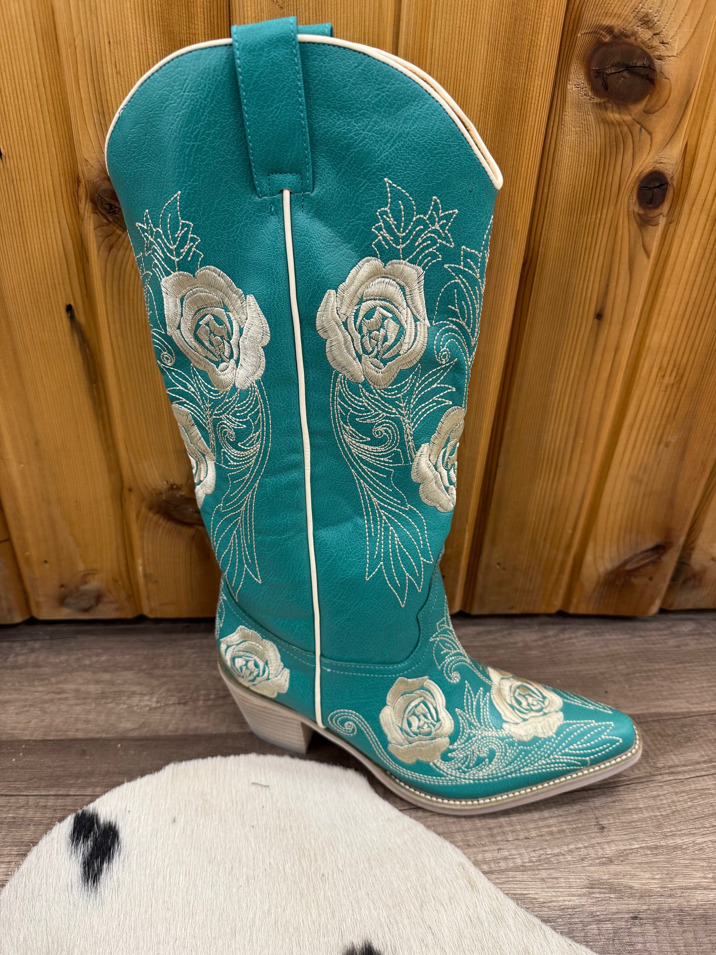 Cali floral boot