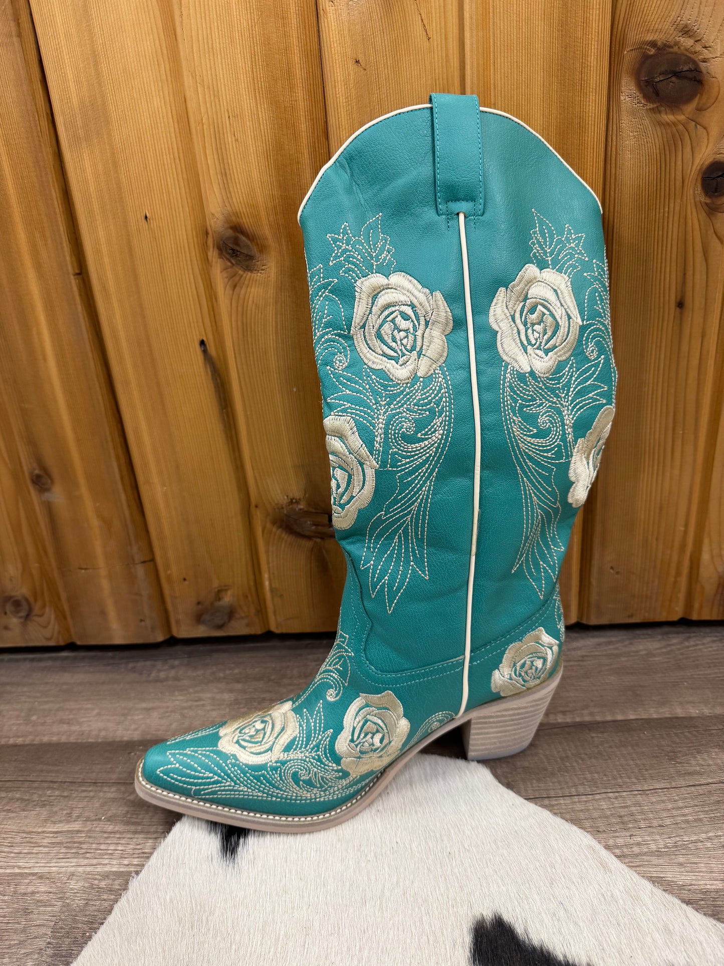 Cali floral boot