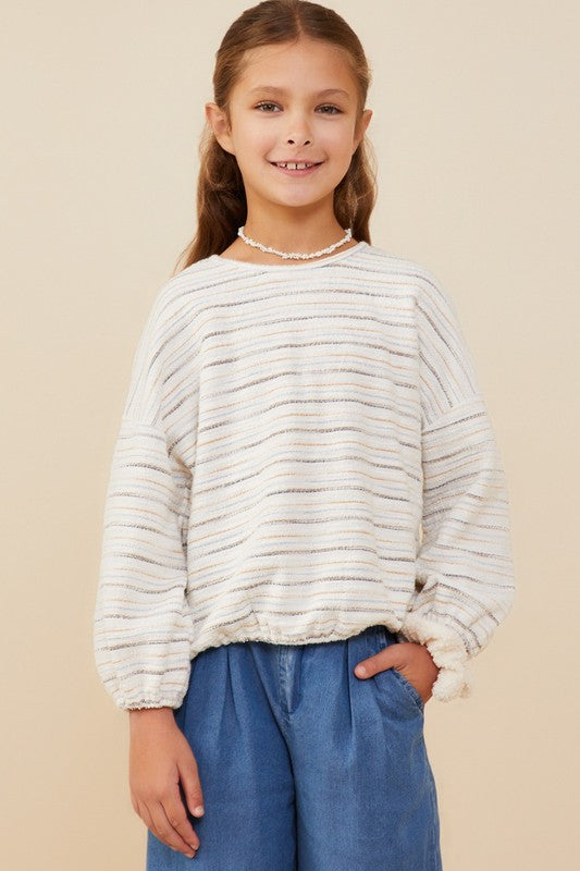 Charlie stripe top