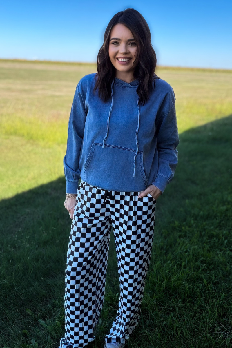 Denim Darling Hoodie