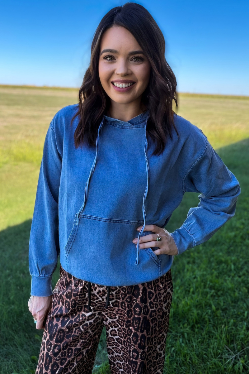 Denim Darling Hoodie