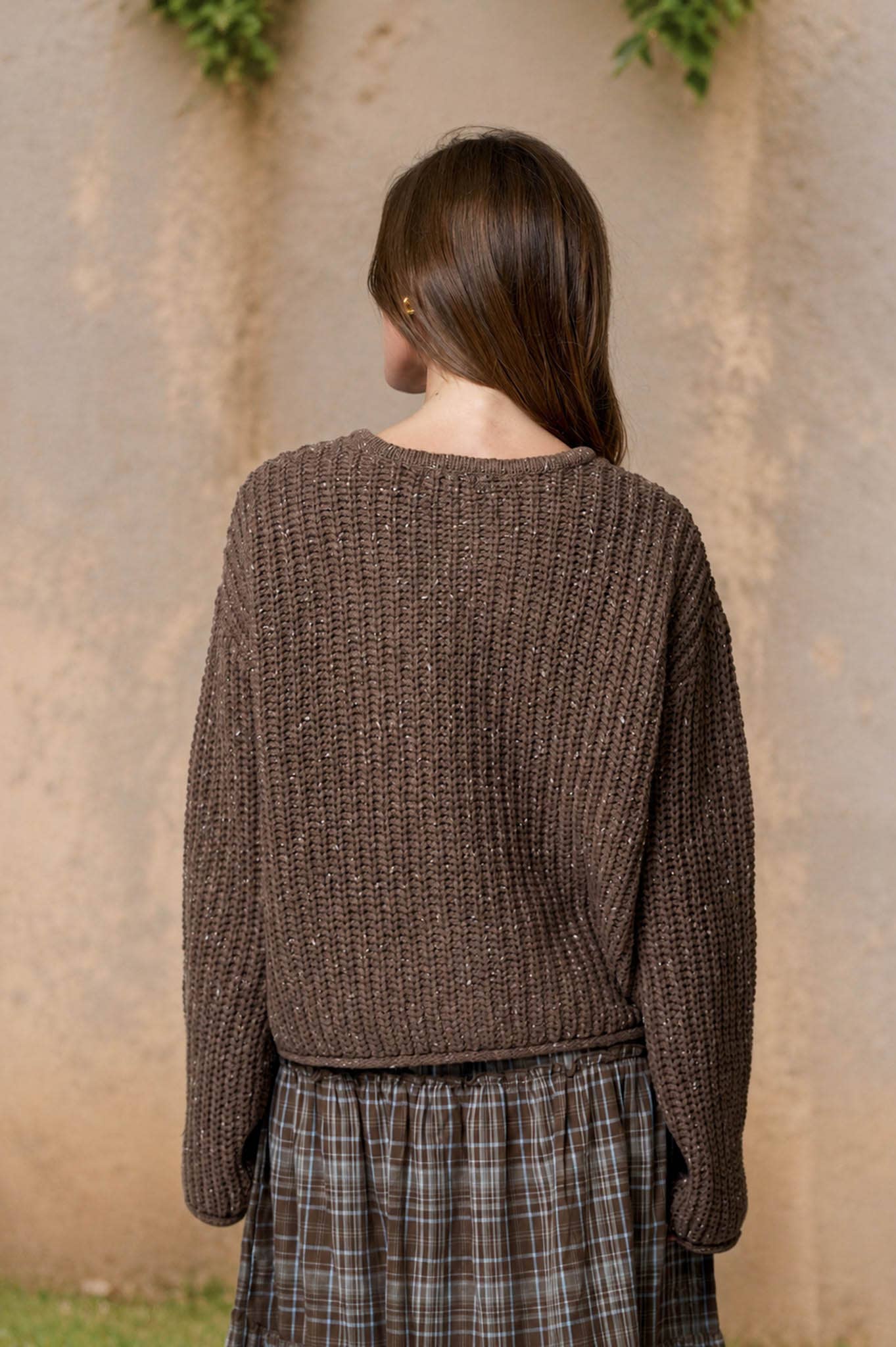 Chunky knit cardigan