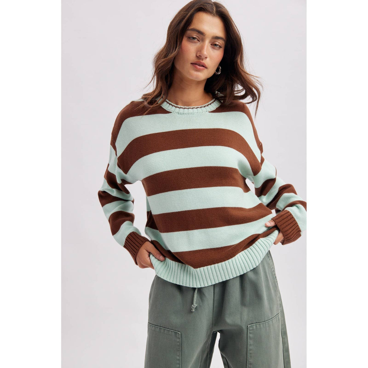 CLASSIC STRIPED SWEATER