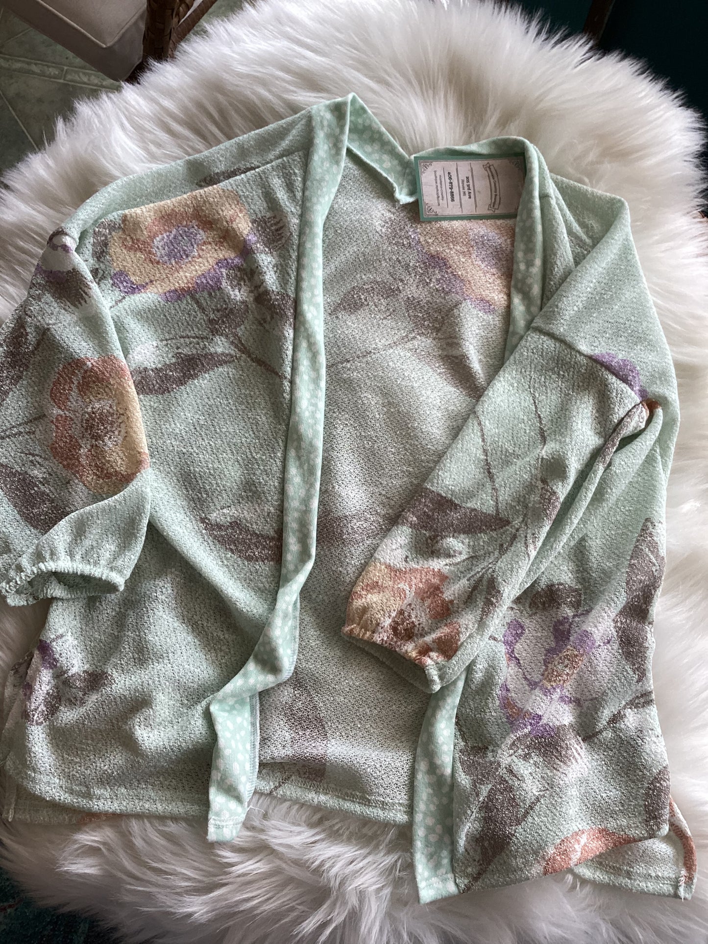 Mint Sage Cardigan