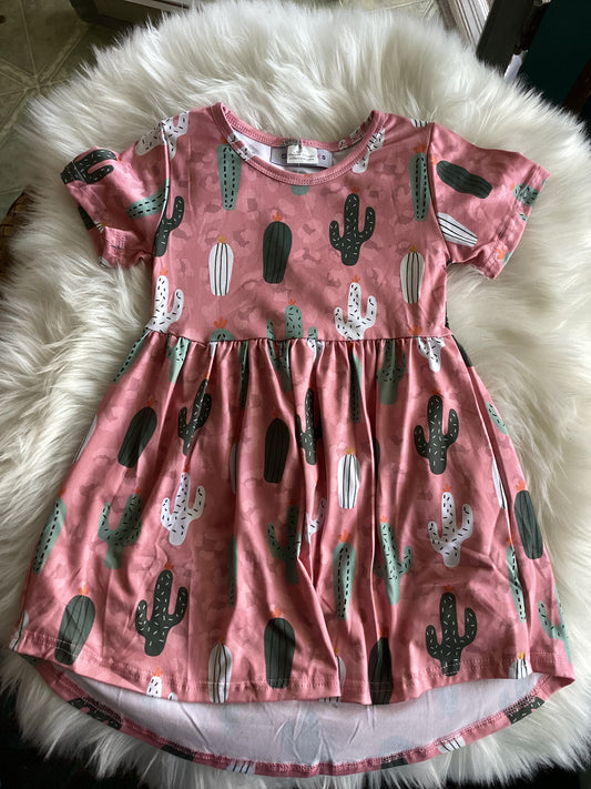 Dusty Rose Cactus Tunic