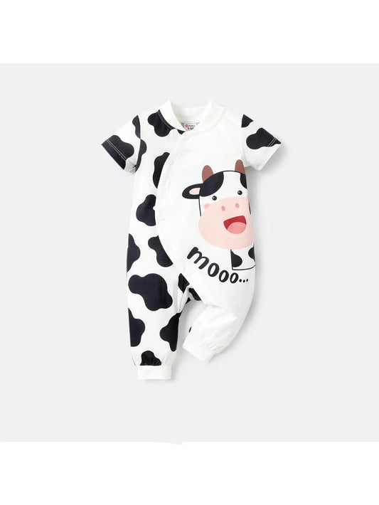Cow Short Jumpsuit
