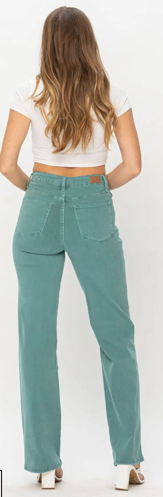 Sea Green 90’s Pants