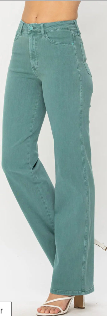 Sea Green 90’s Pants