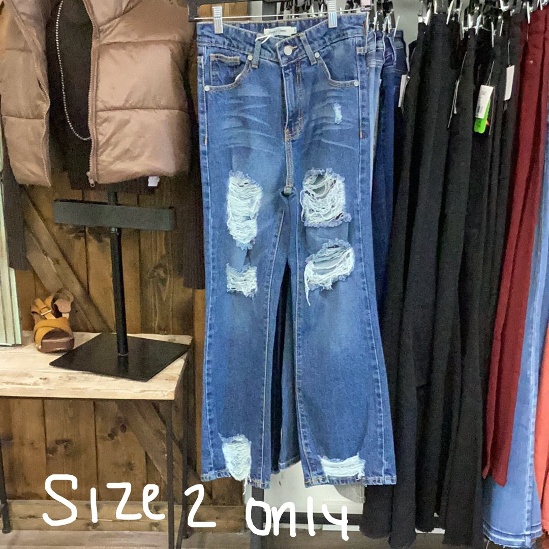 Stone WashBoyfriend jeans