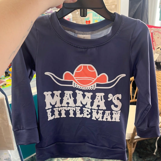 Mama Little Man Shirt