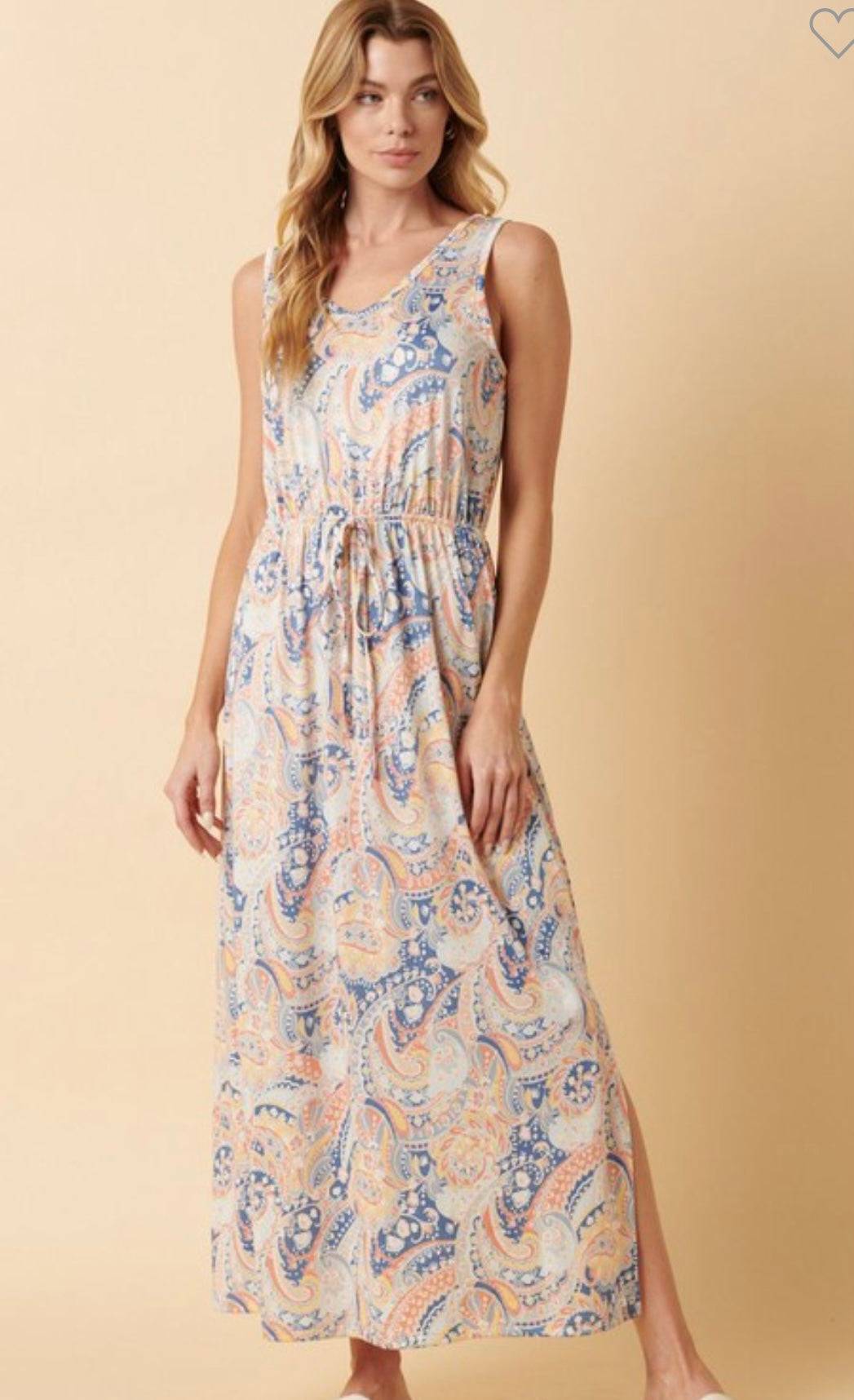 Paisley Maxi Dress